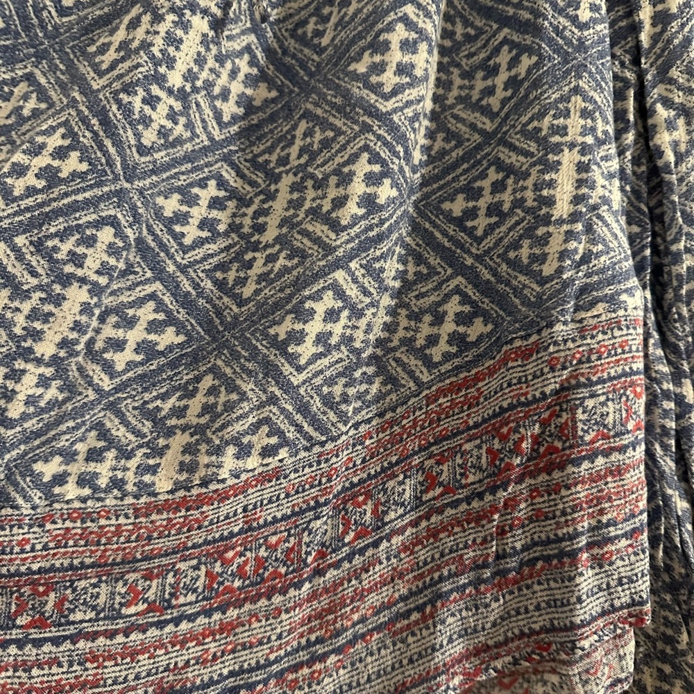 Off Shoulder Patterned Shirt - From Abercrombie B… - image 2